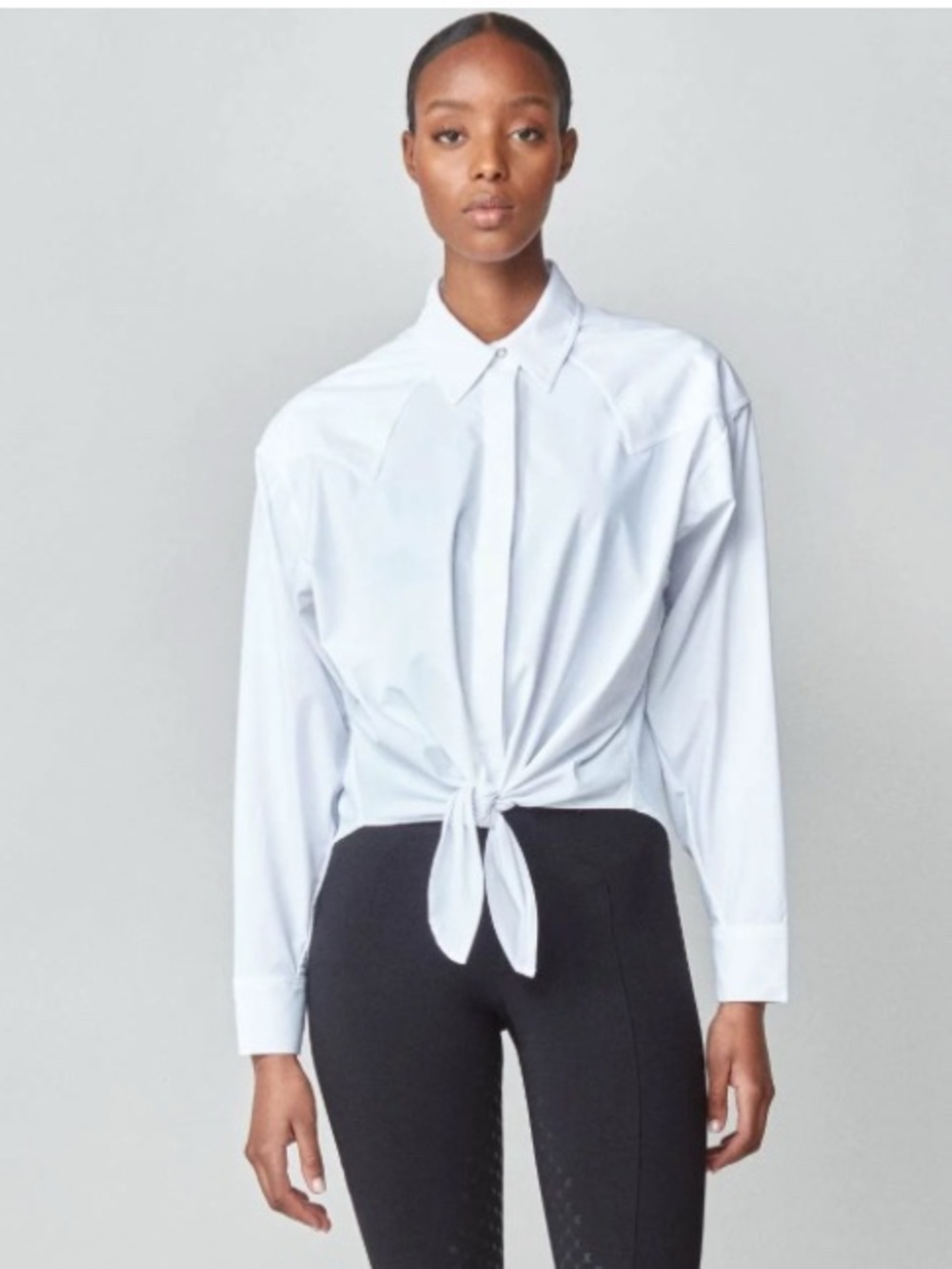 Yagya Front Tie Riding Shirt